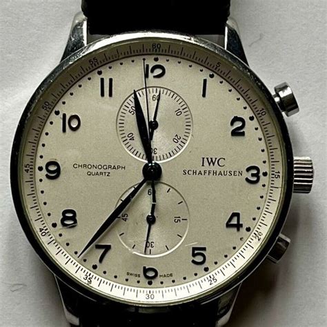 iwc cronografo quarzo|iwc schaffhausen watches.